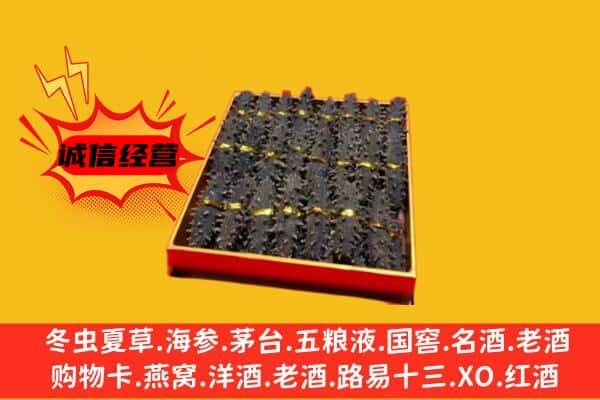 济南市莱芜回收海参